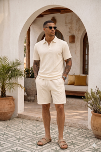 Clermont-Ferrand - Tvådelat Set polo & shorts